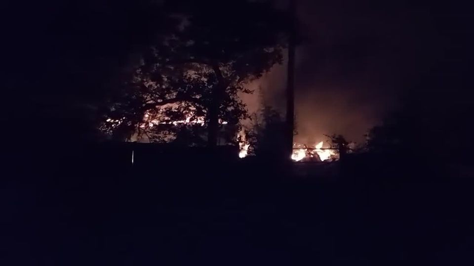 Чингис Дамбиев: Еще одна располага боевиков киевского режима на Южно-Донецком направлении после удара русских "Гераней"