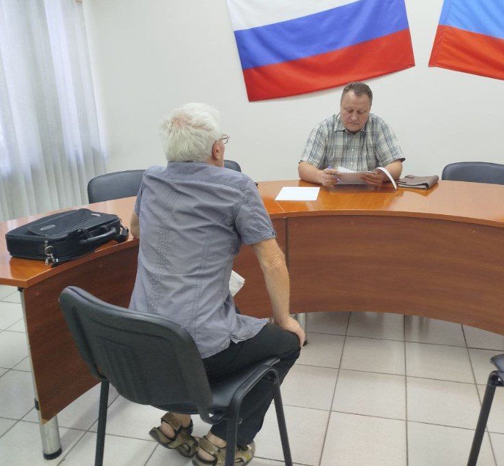 Валентин Левченко: Сегодня в Управе провел личный прием граждан