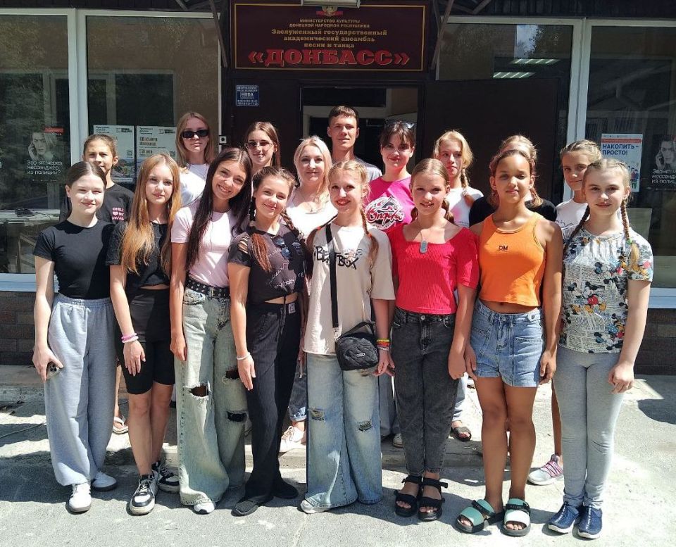 Хореографическая студия ансамбля «Донбасс» станет участником Международного детского культурного форума в Москве