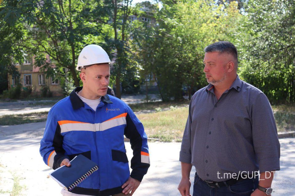 Генеральный директор ГУП ДНР «Донбасстеплоэнерго» посетил котельную кв. 11-18 Буденновского района Донецка, чтобы проверить подготовку к новому отопительному сезону