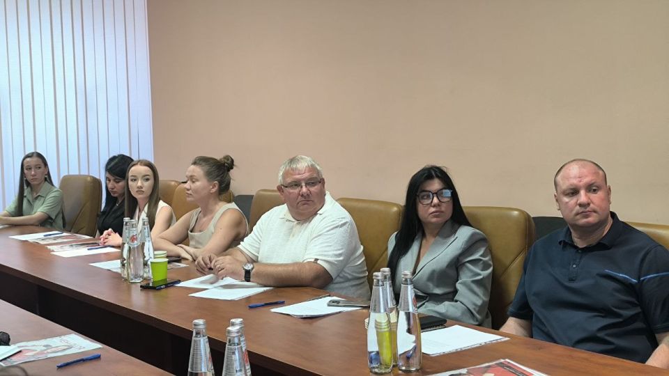 Михаил Рымарь принял участие в заседании отделения Центробанка России по ДНР