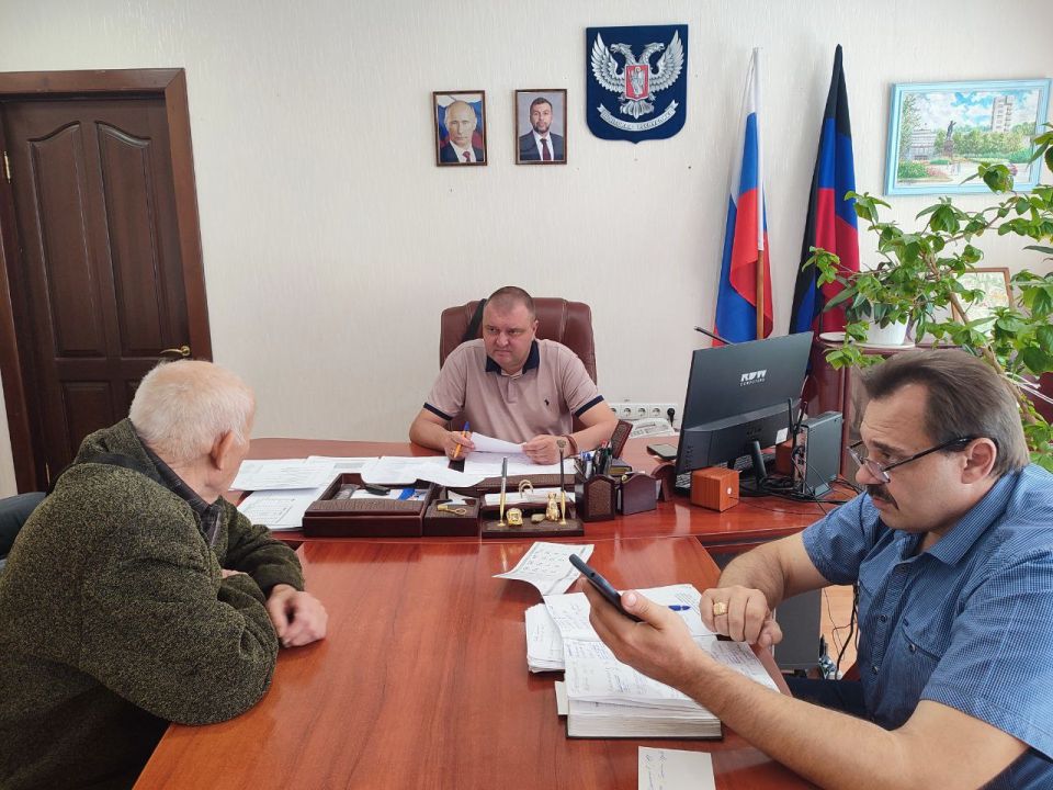 Юрий Будрин: Сегодня, 25 августа 2025 года, в Управе Кировского внутригородского района Администрации городского округа Донецк ДНР провел личный прием граждан