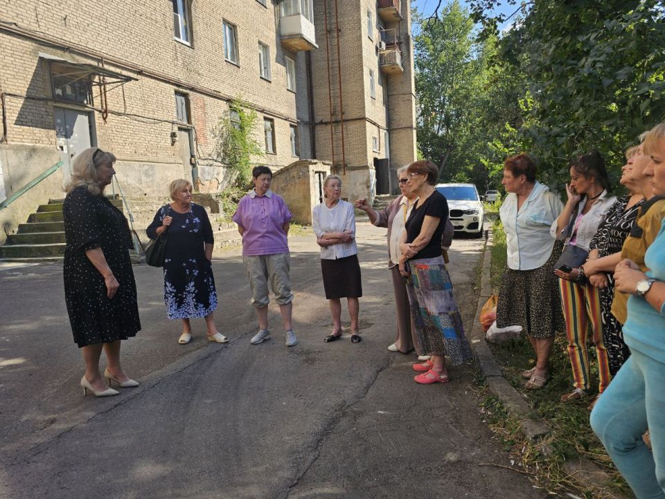 Татьяна Копылова: По поручению Главы ДНР Дениса Пушилина в Ворошиловском внутригордском районе продолжаются встречи с населением