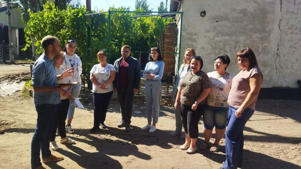 Юрий Будрин: Сегодня, 28 августа 2025 года, по поручению Главы Республики Дениса Пушилина, активист района Валентин Марков провел встречу с жителями по адресу: Синцова, 11