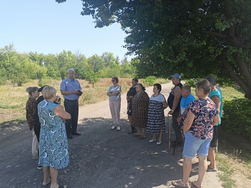 Наталья Бегуненко: По поручению Главы ДНР Дениса Пушилина в Петровском районе продолжаются встречи с населением