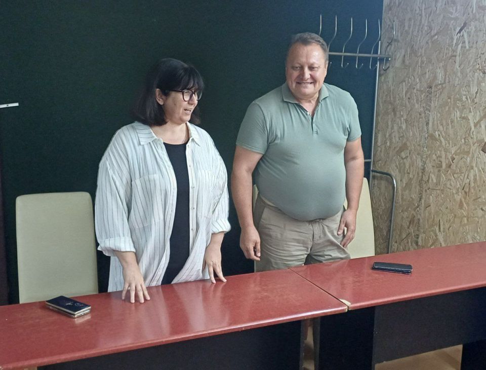 Валентин Левченко: Сегодня провел рабочую встречу с сотрудниками Донецкого республиканского дворца молодежи "ЮНОСТЬ"