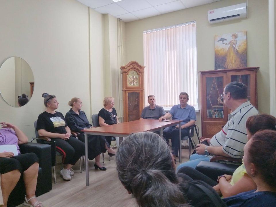 Михаил Желтяков: По поручению Главы Донецкой Народной Республики Д.В. Пушилина продолжаю встречи с трудовыми коллективами учреждений культуры