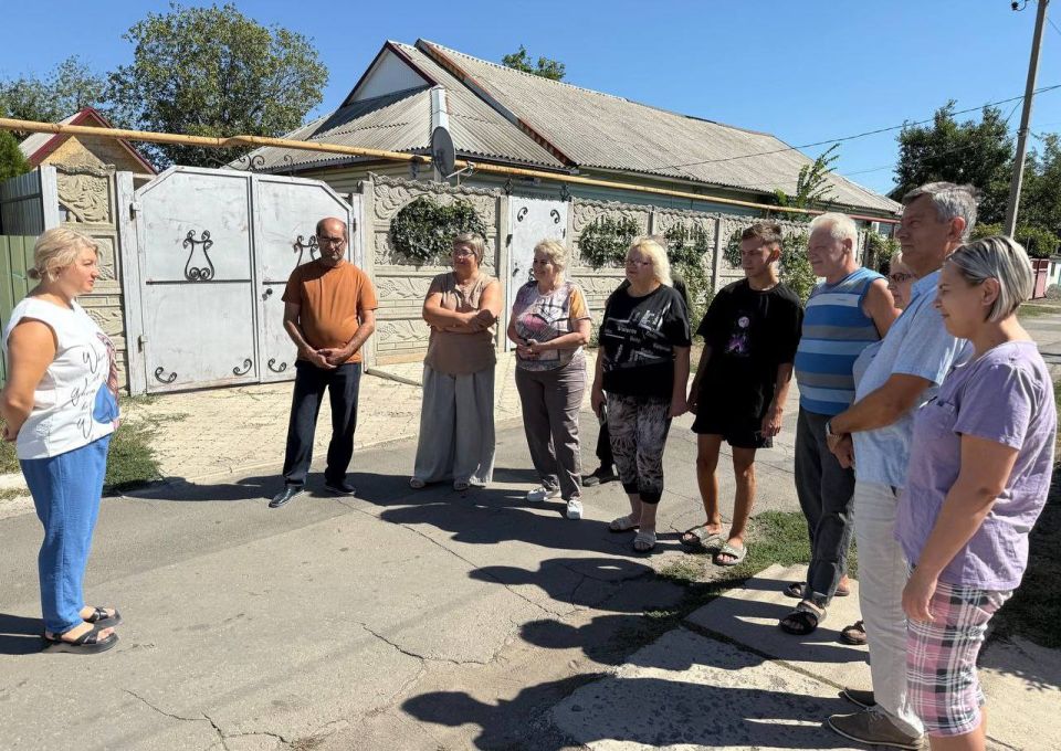 Наталья Бегуненко: По поручению Главы ДНР Дениса Пушилина в Петровском районе продолжаются встречи с населением