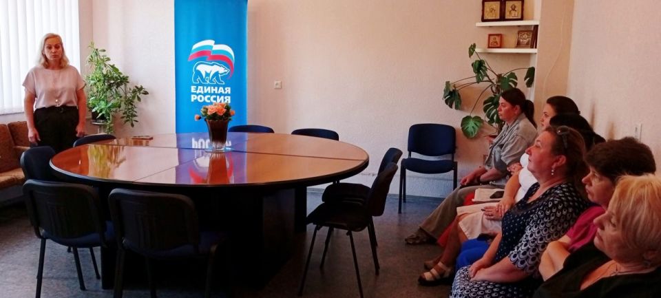 Наталья Бегуненко: По поручению Главы ДНР Дениса Пушилина в Петровском районе продолжаются встречи с населением