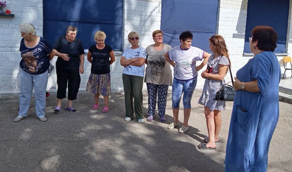 Наталья Бегуненко: По поручению Главы ДНР Дениса Пушилина в Петровском районе продолжаются встречи с населением