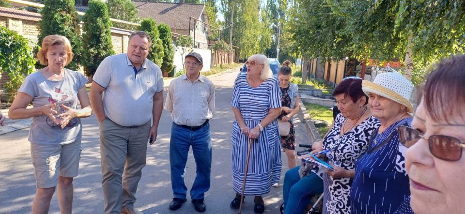 Валентин Левченко: Сегодня провел встречу с жителями улицы Орбита