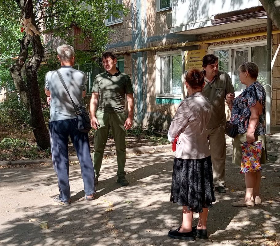 Наталья Бегуненко: По поручению Главы ДНР Дениса Пушилина в Петровском районе продолжаются встречи с населением