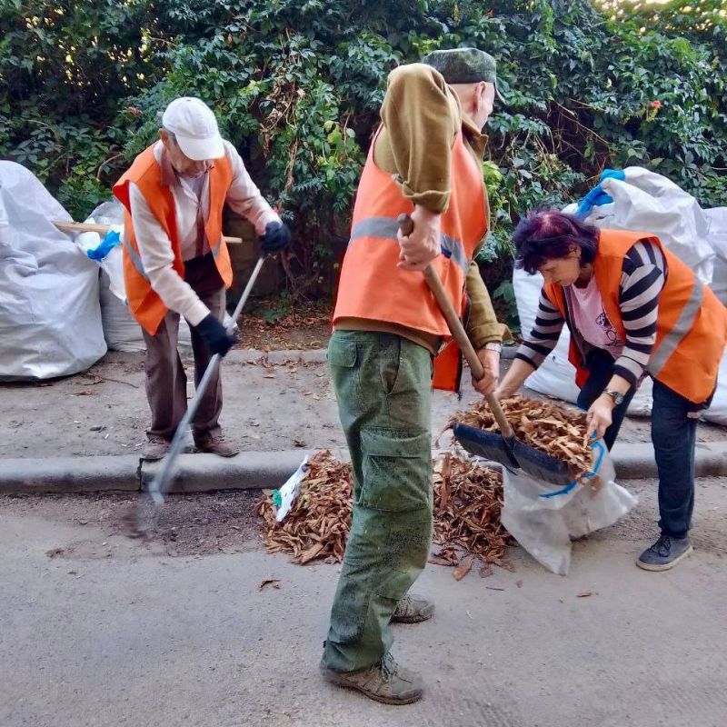Михаил Меренков: Акция «Чистый четверг» в Буденновском районе