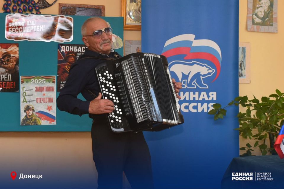 Тёплая встреча в честь великой Победы