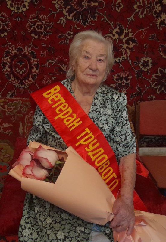 Валентин Левченко: Сегодня свой 95-летний юбилей празднует замечательная жительница Киевского района Собина Ольга Егоровна