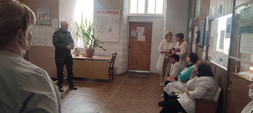 Андрей Бедило: Провел сходы граждан городского округа Торез в амбулатории №2 ЦМСП, на улице Тани Бирлевой и на микрорайоне №2