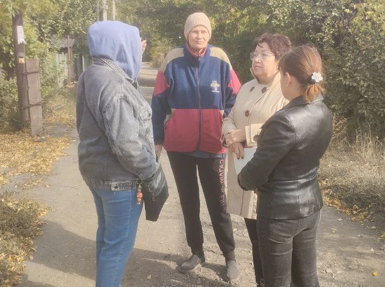 Наталья Бегуненко: По поручению Главы ДНР Дениса Пушилина в Петровском районе продолжаются встречи с населением