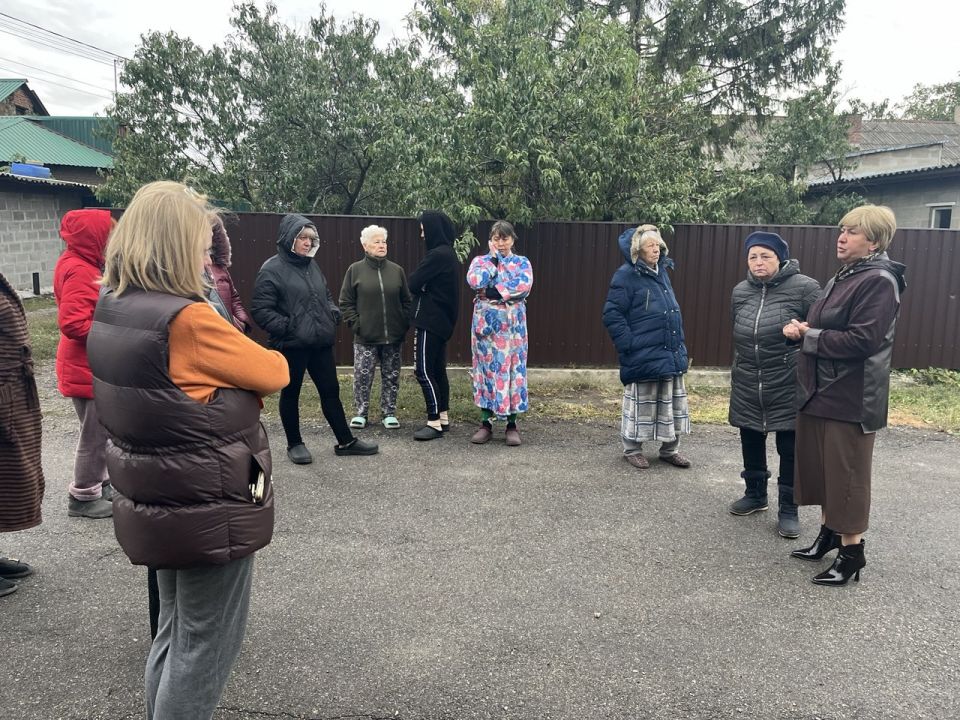 Прямой диалог с жителями улицы Партизан Донбасса