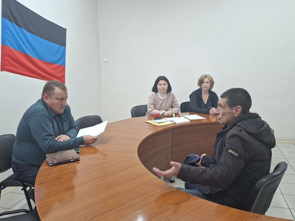 Валентин Левченко: Сегодня провел очередной прием граждан