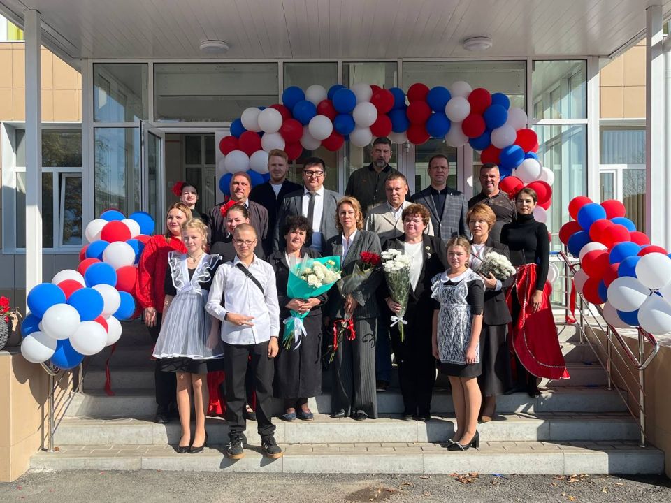 Олег Трофимов: В Новоазовском округе после капитального ремонта открыта Розовская школа