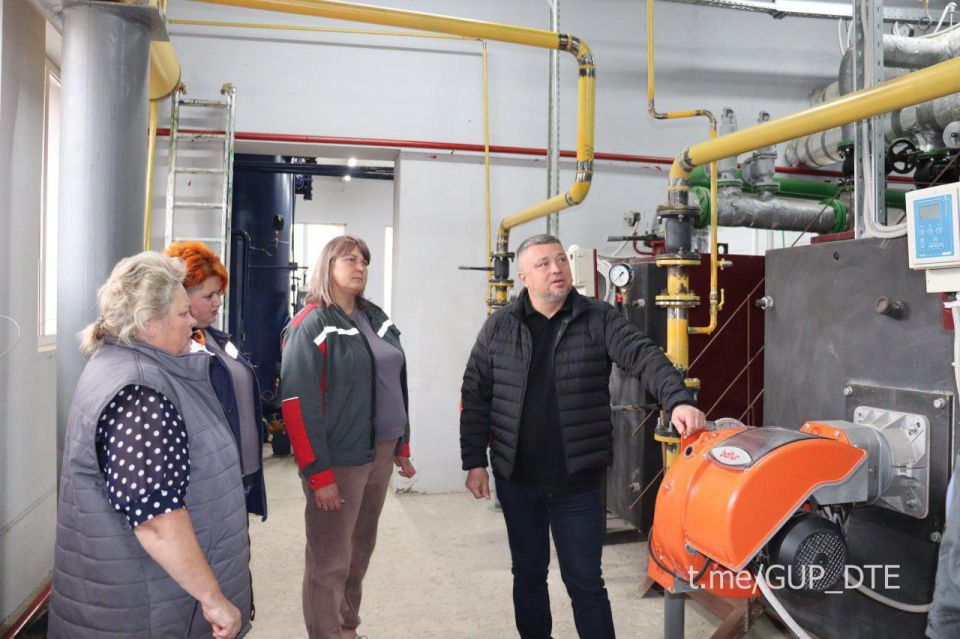 СЕРГЕЙ ПОЛХОВ: "ДОНБАССТЕПЛОЭНЕРГО" ПРИСТУПАЕТ К ЗАПУСКУ КОТЕЛЬНЫХ В МУНИЦИПАЛИТЕТАХ РЕСПУБЛИКИ