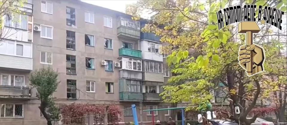 Украинские террористы нанесли варварский удар по центру Горловки — мирная жительница погибла, её разорвало на части