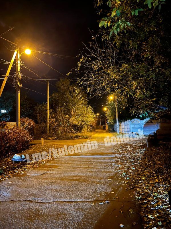 Алексей Кулемзин: Благодаря оперативности работников предприятия «Донецкгорсвет», уличное освещение вернулось в Петровский район ранее установленного срока