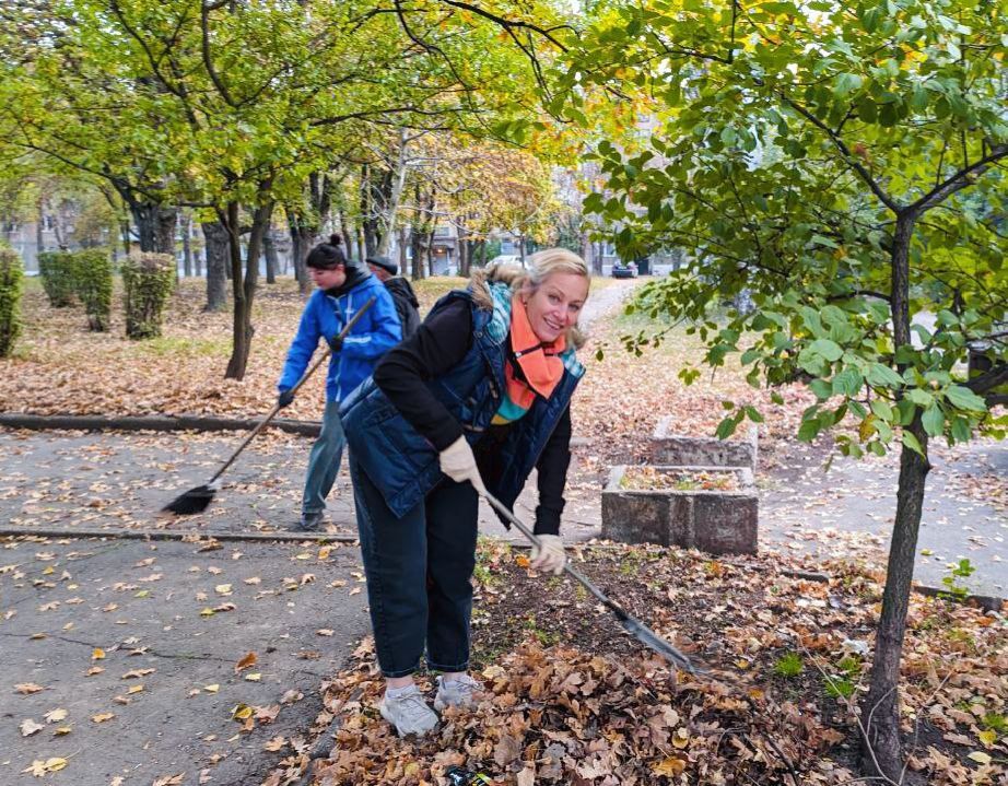 Наталья Бегуненко: Петровский район присоединился к общегородскому субботнику