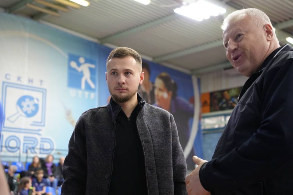 Кирилл Макаров: Посетил Первенство Республики по настольному теннису