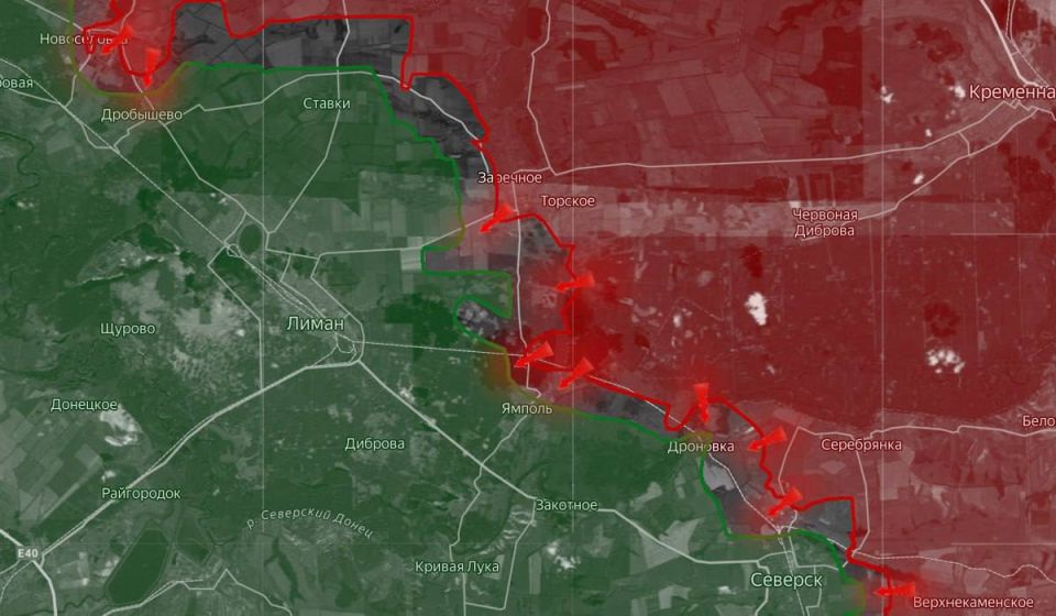 «На Лиманском направлении снова фиксируется продвижение российских войск