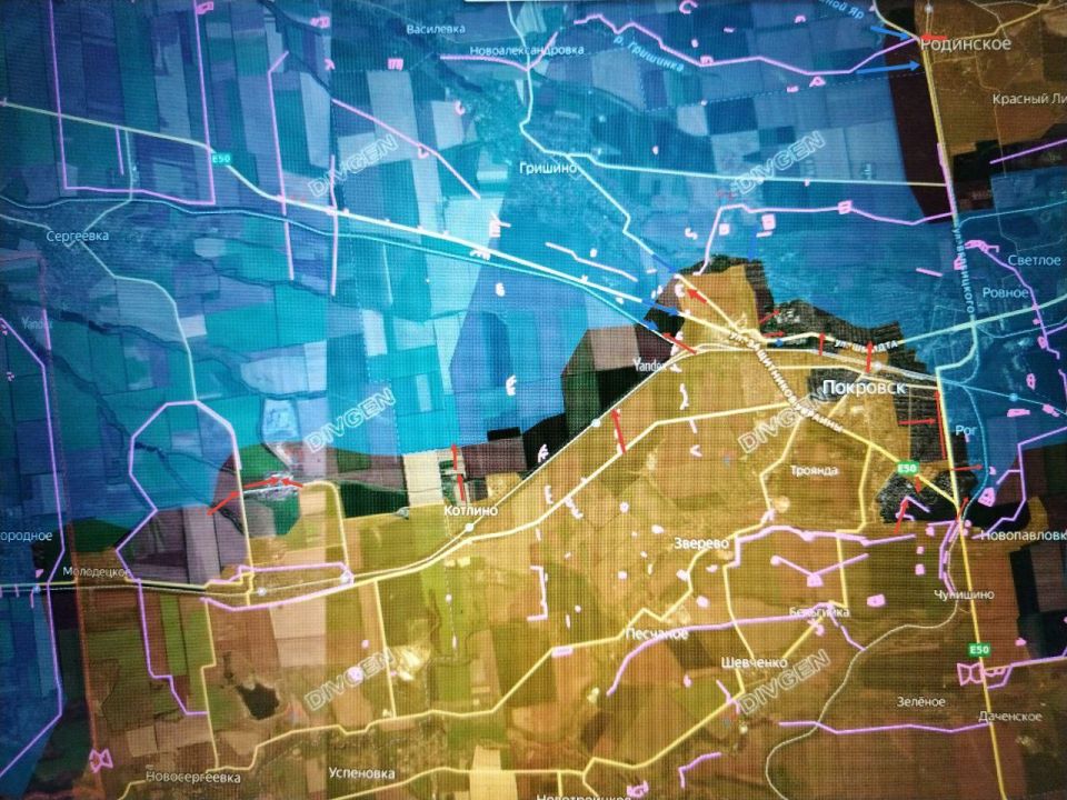 Юрий Котенок: Покровское (Красноармейское) направление