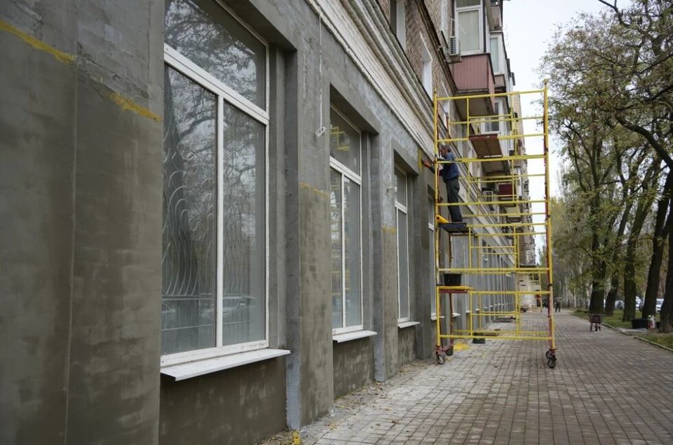 Капитальный ремонт Донецкого художественного музея завершен на 60%