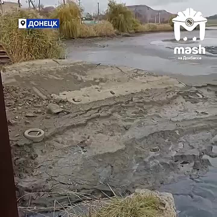 Тепличного ставка в Донецке больше нет