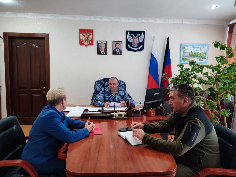 Сегодня, 1 ноября 2025 года, в Управе Кировского внутригородского района Администрации городского округа Донецк ДНР провел личный прием граждан