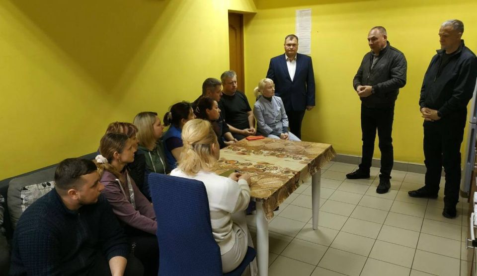 Михаил Меренков: Сегодня встретился с трудовым коллективом ООО «Т.П.К.»