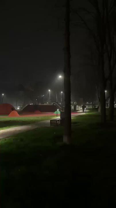 Атмосфера в донецком парке "Гулливер"