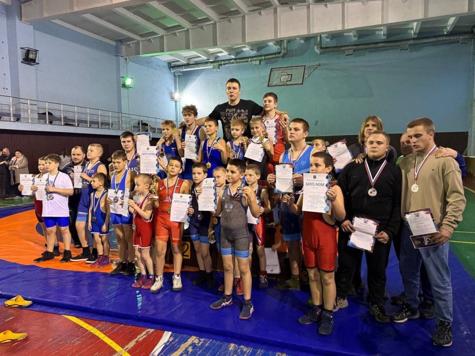 В г. Донецке, завершилось Открытое первенство городского округа Донецк по спортивной борьбе (дисциплина греко-римская борьба) среди юношей 2014-2017 г.р. на призы МС СССР Игоря Рощина в рамках реализации проекта "Выбор...