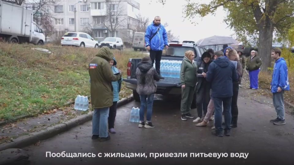 С жильцами дома № 58 на ул. Речной в Ленинском районе Донецка обсудили насущные проблемы