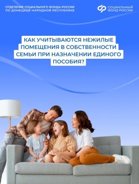 Учет нежилых помещений при назначении единого пособия