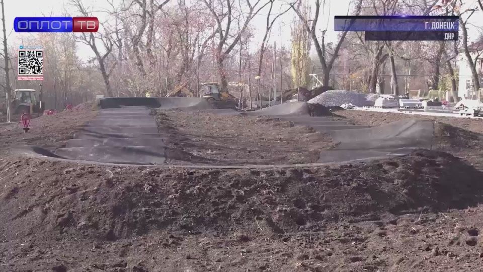 В Буденновском районе Донецка завершается восстановление парка Энергетиков