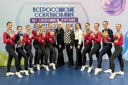 Сборная ДНР стала призером Всероссийских соревнований по спортивной аэробике