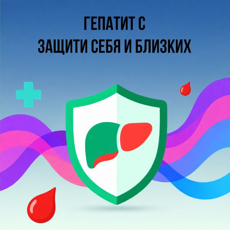 Памятка о профилактике гепатита С: защити себя и близких