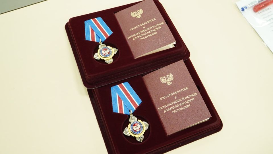 Специалисты Республиканского центра беспилотных систем им. Жоги получили государственные награды ДНР