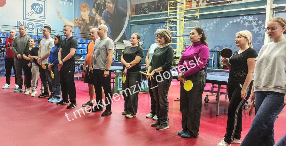 Сегодня в Донецке состоялась Спартакиада среди муниципальных служащих администрации г. о. Донецк