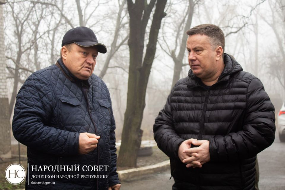 Константин Кузьмин: Провел сход граждан в поселке Донецк - Северный