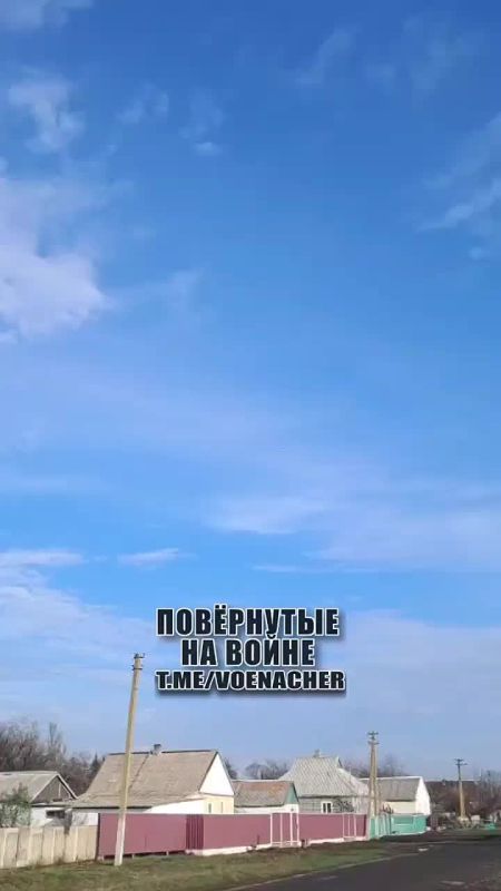Прилёт «Герани» по пункту дислокации ВСУ в н.п. Дмитро-Дарьевка на Донецком фронте