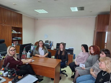 Рабочая встреча с сотрудниками отдела опеки и попечительства № 4