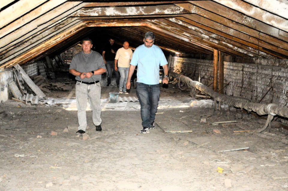 Началось восстановление школы №25 в Донецке