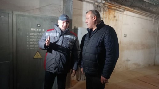 ВРИО ДИРЕКТОРА ДОНЕЦКОГО ФИЛИАЛА "ДОНБАССТЕПЛОЭНЕРГО" СОВМЕСТНО С ГЛАВОЙ ГОРОДСКОГО ОКРУГА ПОСЕТИЛИ КОТЕЛЬНУЮ В КИЕВСКОМ РАЙОНЕ ДОНЕЦКА