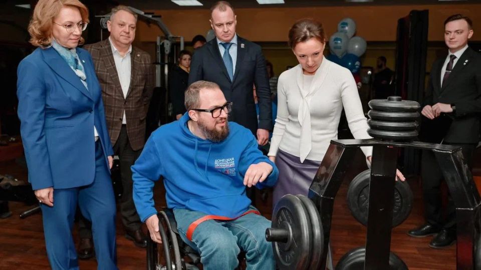 «Новая высота» взята в Донецке: первый адаптивный зал в освобожденных регионах открыт!